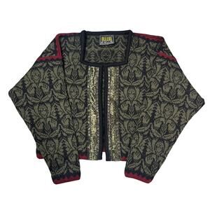 Oleana The Norwegian Story Wool Square Neck Sweater